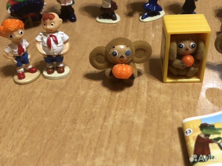 Киндер ландрин чебурашка полная серия