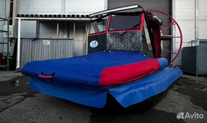 Аэролодка Бриз 120 км/ч по льду