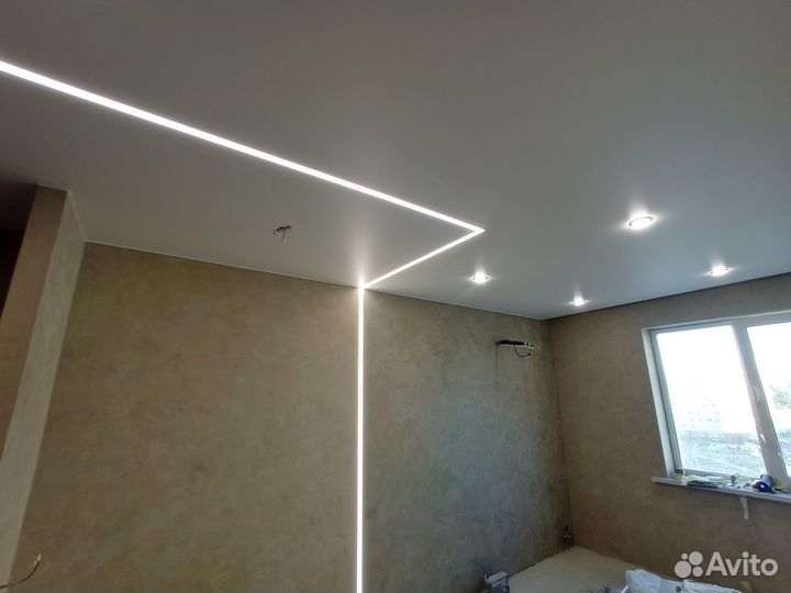 Натяжные потолки