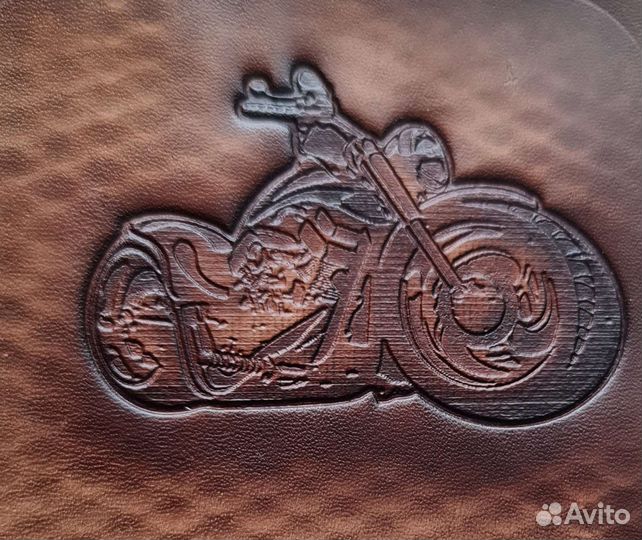 Обложка для документов натуральная кожа