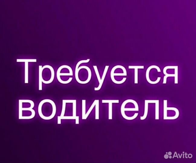 Водитель в компанию