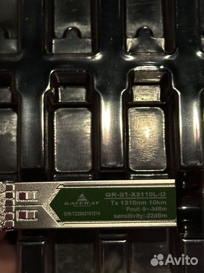 SFP модули 1310nm (10км) huawei и gateray