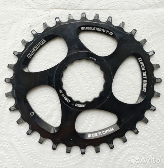 Звезда Blackspire Snaggletooth Oval 32t