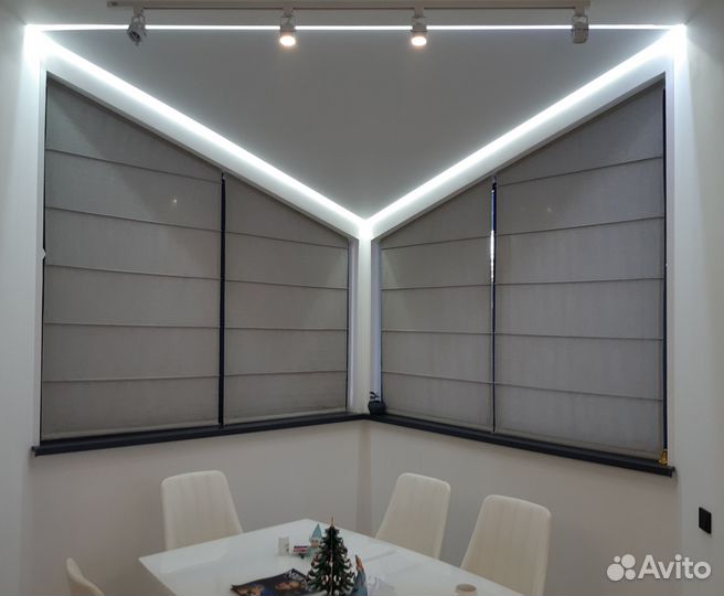 Римские шторы на пластиковые окна