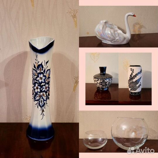 Вазы интерьерные