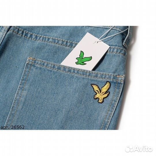 Джинсы Lyle Scott Голубые