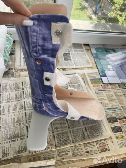 Деротационный сапожок ортез