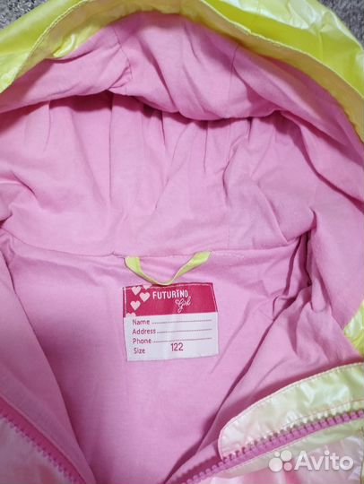 Ветровка для девочки