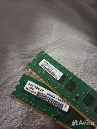 Оперативная память ddr3 и ddr2