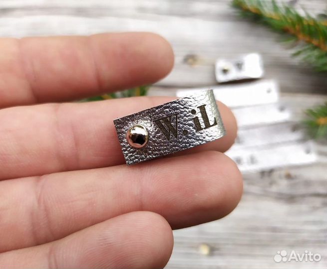 Бирки из кожи