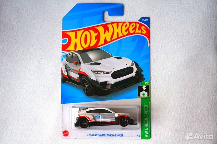 Hot Wheels Ford Mustang Mach-E 1400 (White)