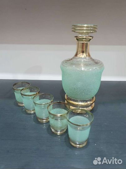 Графин с рюмками СССР