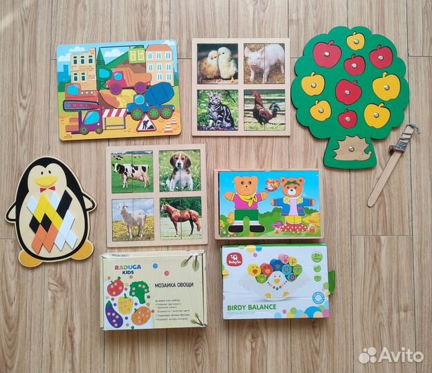 Развивающие игры и пазлы пакетом