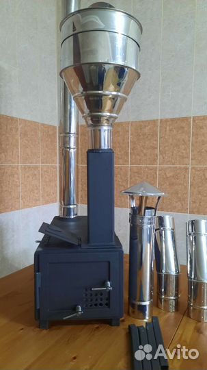 Печь для палатки, универсальная,еман турист