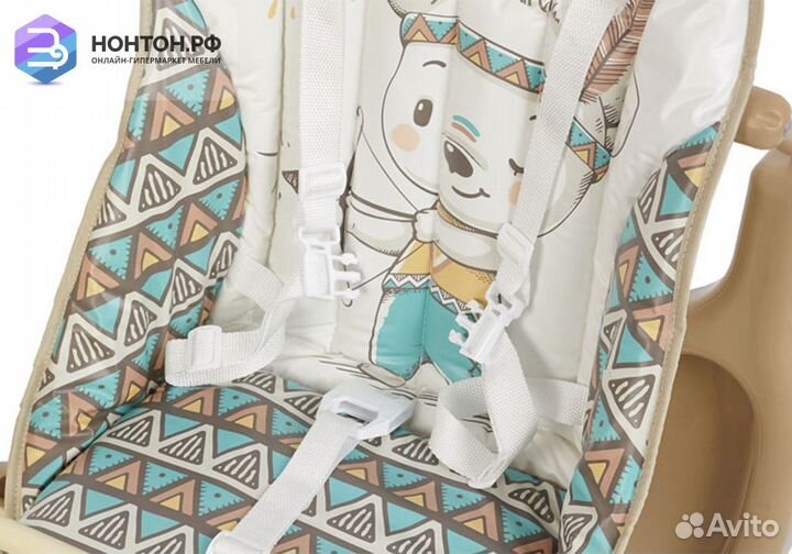 Стульчик для кормления Polini kids 152 Храбрый миш