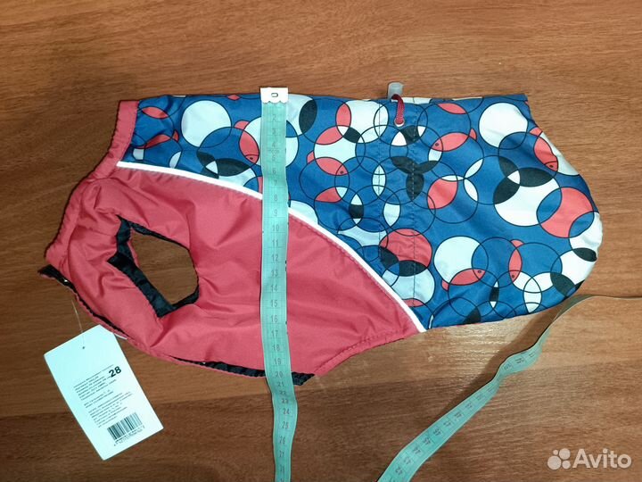 Попона жилет для собаки 28 см