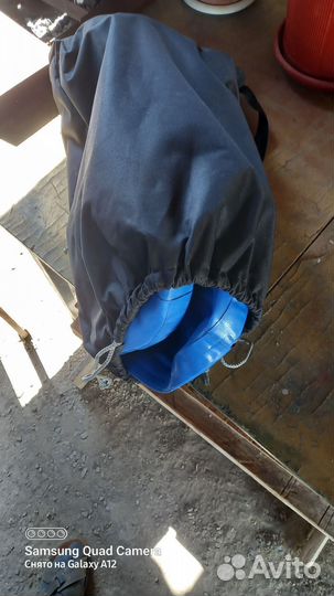 Лодка надувная двухместная бу