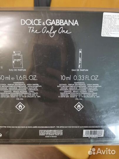 Парфюмерная вода Dolce gabbana