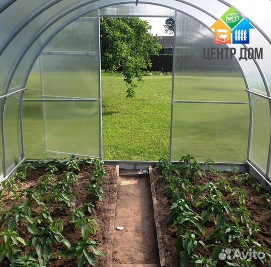 Теплица из поликарбоната