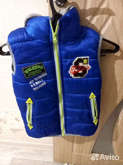 Жилетка для мальчика 116 122