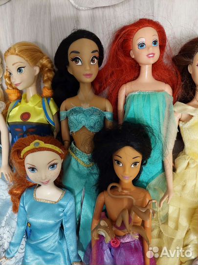 Кукла барби с одеждой, принцесы Дисней