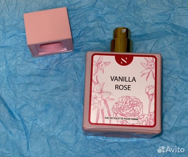 Туалетная вода vanilla rose 50мл