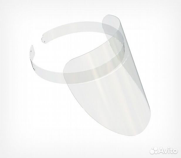 Пластиковая защитная маска-экран