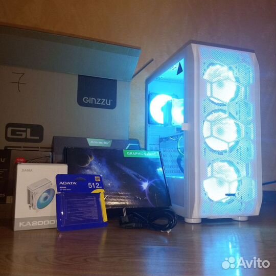 Игровой Пк i7 4770/32gb/Rx580 8Gb/512Gb