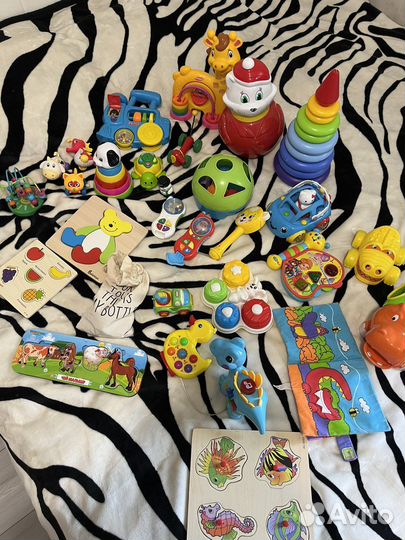 Развивающие игрушки от 1 года пакетом