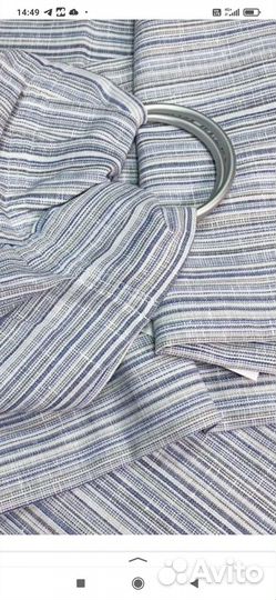 Слинг на кольцах лён