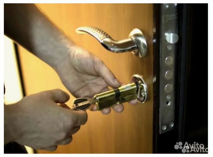 Замена личинки/ замена замков/ вскрытие замков