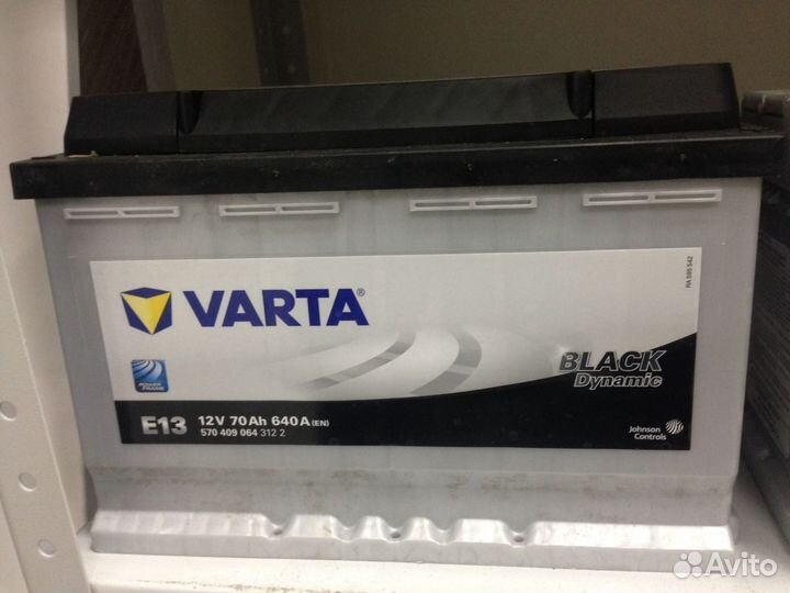 Аккумулятор Varta Black Dynamic E13