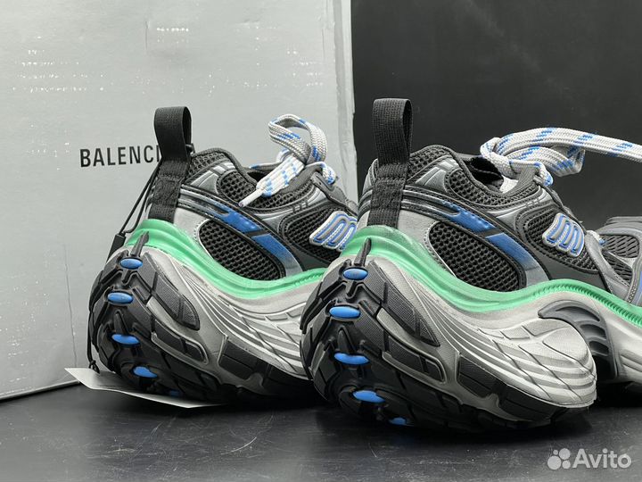 Кроссовки Balenciaga 10XL Sneaker Grey Green