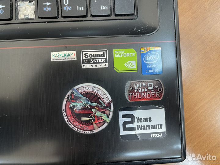 Игровой ноутбук msi g70