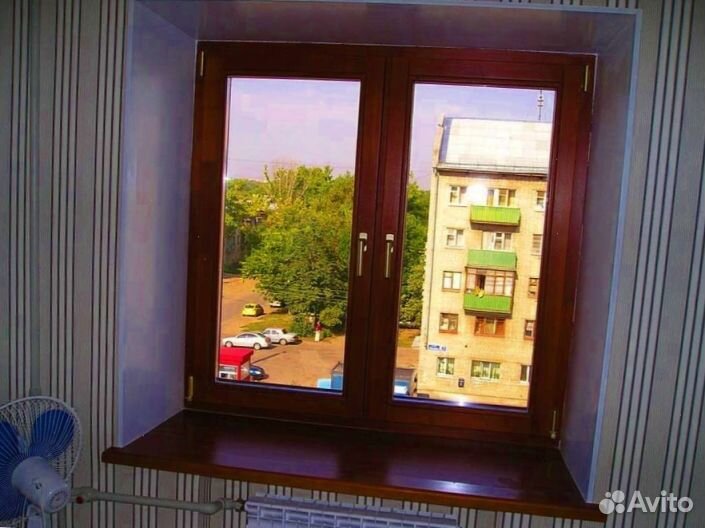 Окна с установкой