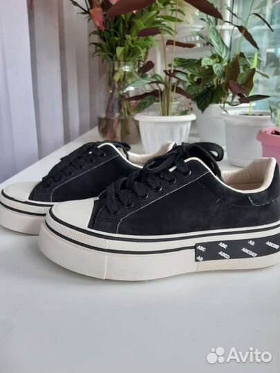 Кеды замшевые женские