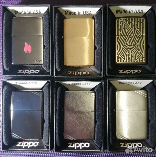 Зажигалка Zippo 204 Brass