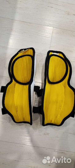 Щитки+ налокотники хоккейные exon крок