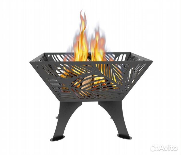 Дизайнерский очаг - Листья