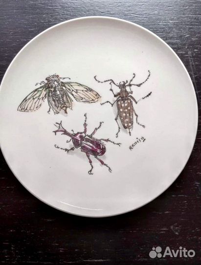 Тарелка настенная винтаж