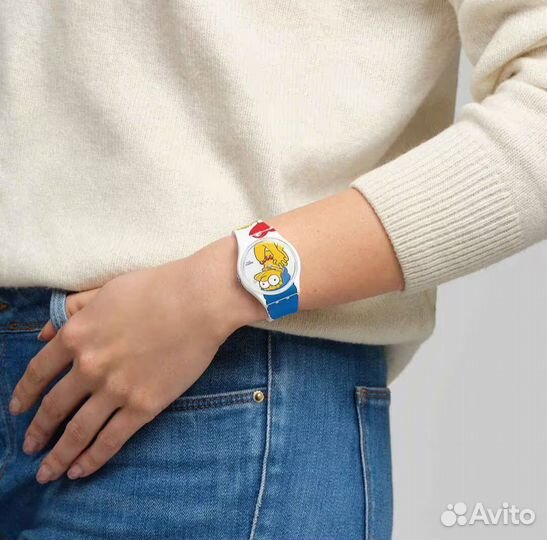 Часы swatch THE simpsons collection