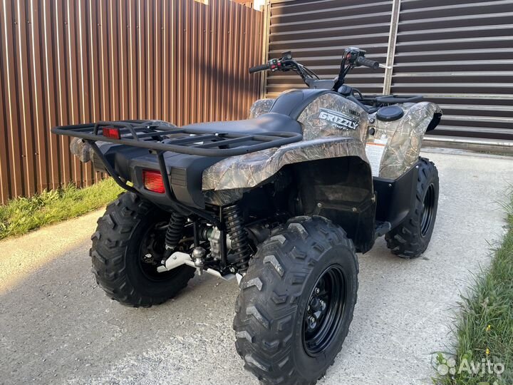 Yamaha Grizzly пробег 2900 км