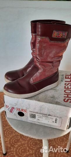 Сапожки для девочки байка