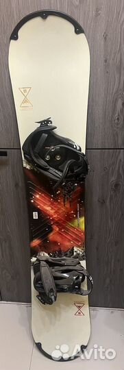 Сноуборд burton и ботинки