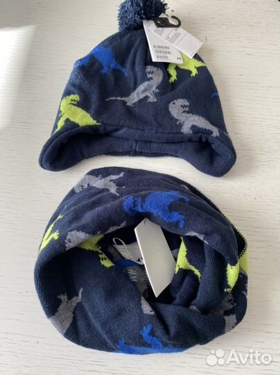Шарф и снуд H&M 110/128 6-7 лет новый
