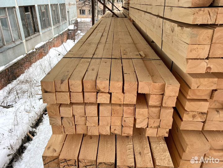 Доска обрезная 50х100х6000мм