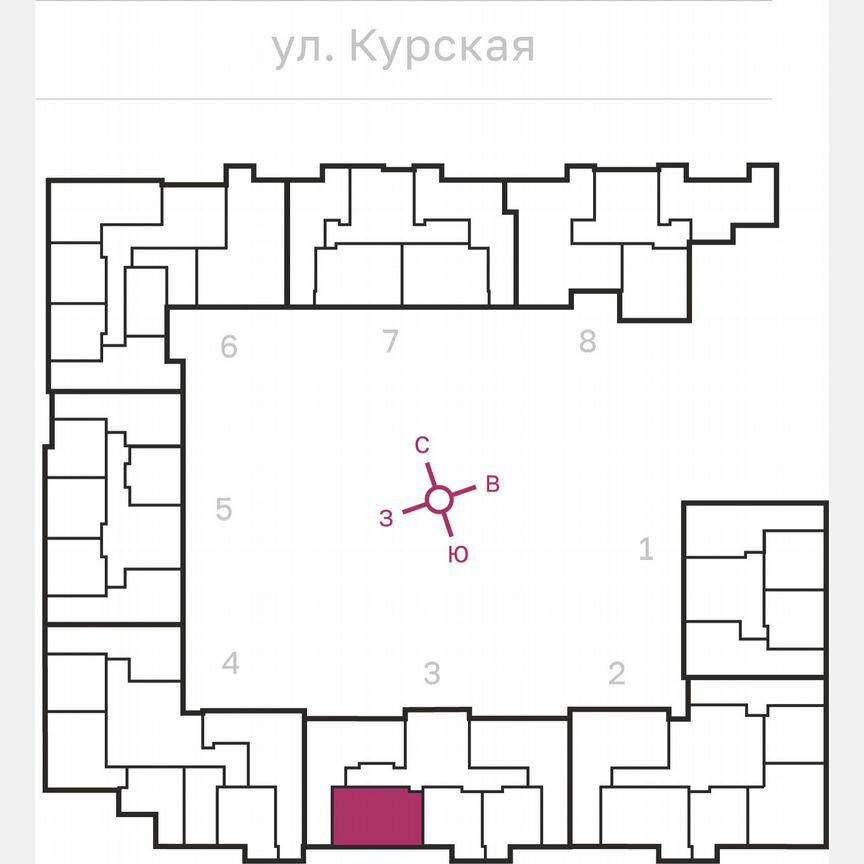 2-к. квартира, 59,6 м², 10/10 эт.