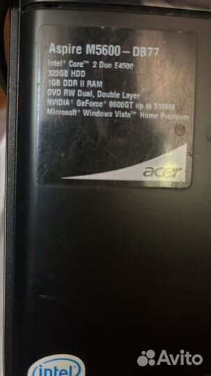 Компьютер acer