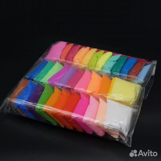 Воздушный пластилин 36 цветов
