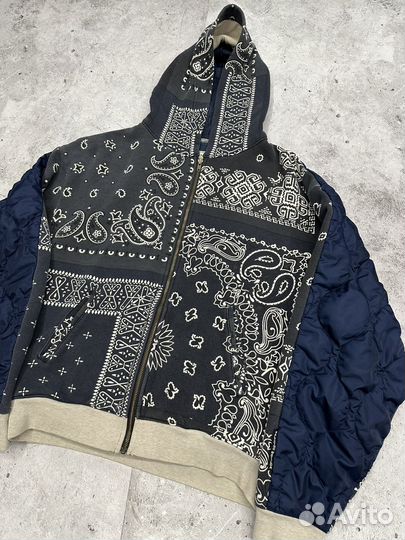 Зип-худи Kapital Paisley Print оригинал